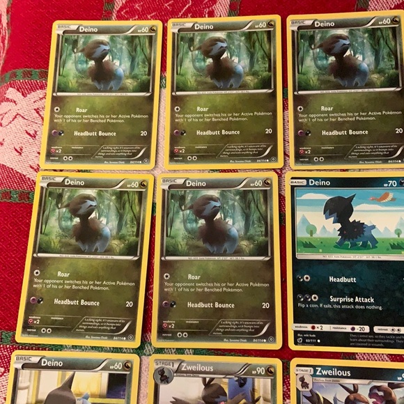 Pokemon TCG Hydreigon/Zweilous/Deino Bundle (23 Cards) - Picture 6 of 16